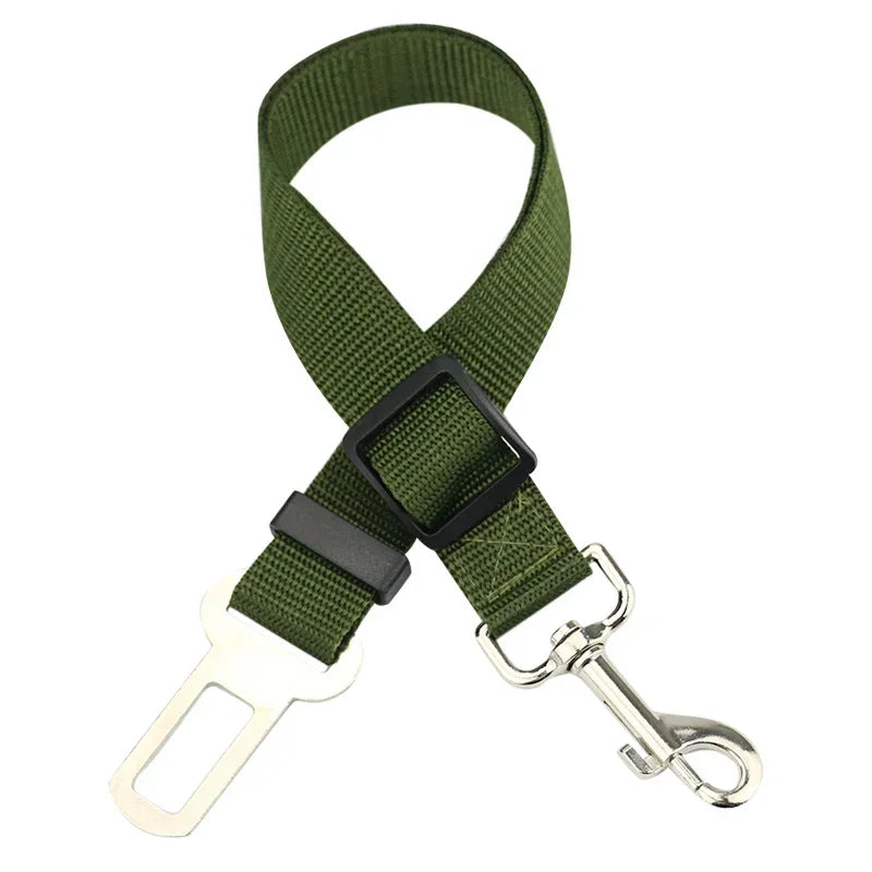 Adjustable Pet Car Seat Belt - Safety Clip Lead for Dogs & Cats