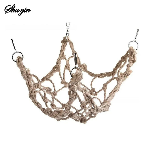 Parrot Rope Climbing Net - Adventure Toy for Cage Play