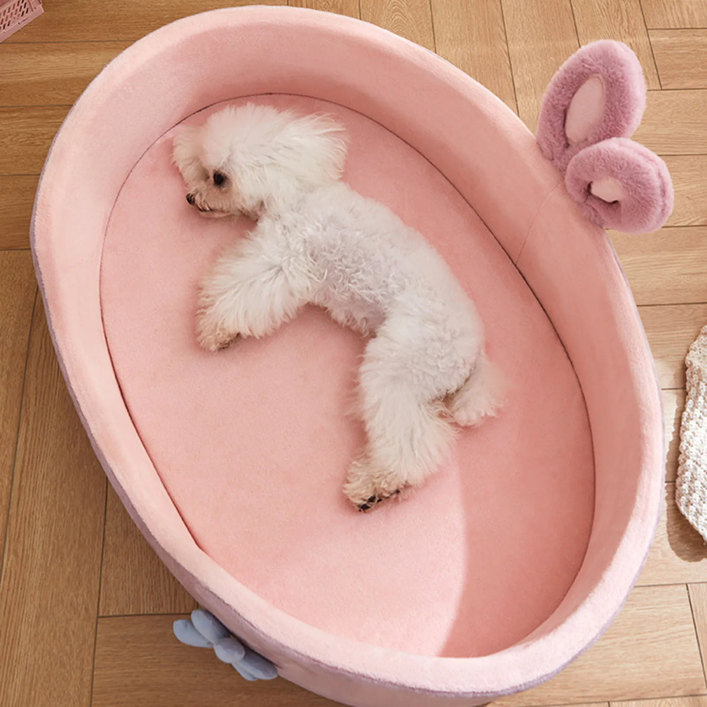 Detachable Washable Pet Bed - Soft Four-Season Sleeping Mat
