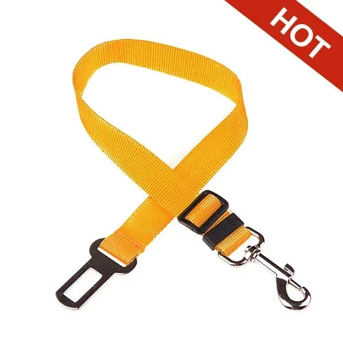 Adjustable Pet Car Seat Belt - Safety Clip Lead for Dogs & Cats