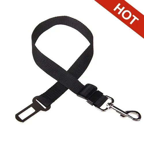 Adjustable Pet Car Seat Belt - Safety Clip Lead for Dogs & Cats