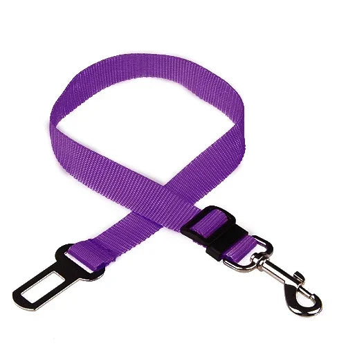 Adjustable Pet Car Seat Belt - Safety Clip Lead for Dogs & Cats
