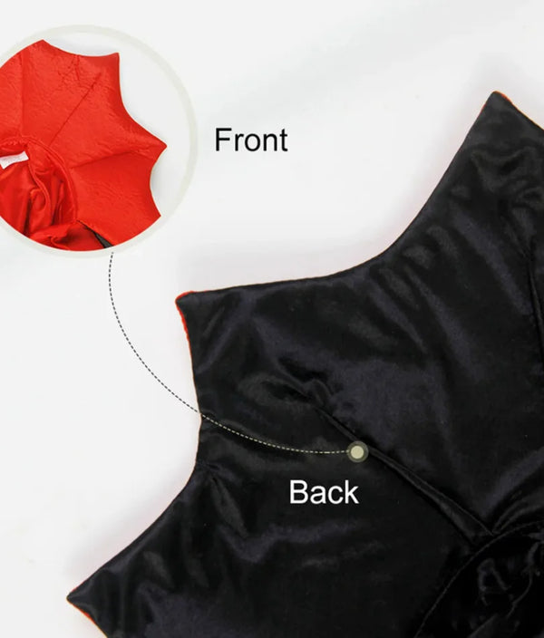 Halloween Vampire Pet Cloak - Cosplay Costume for Small Pets