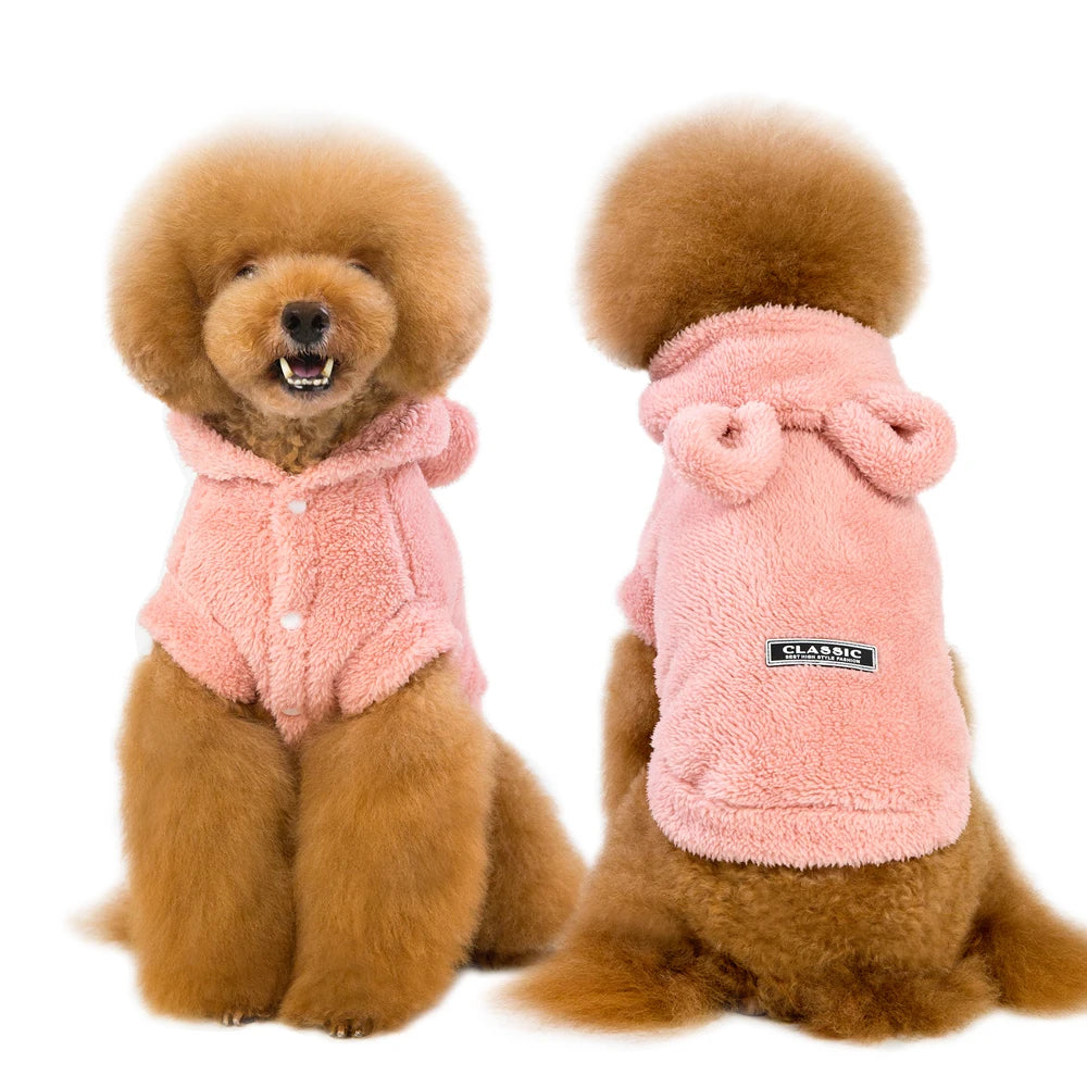 Warm Pet Coat Jacket - Winter Outfit for Small Dogs and Cats