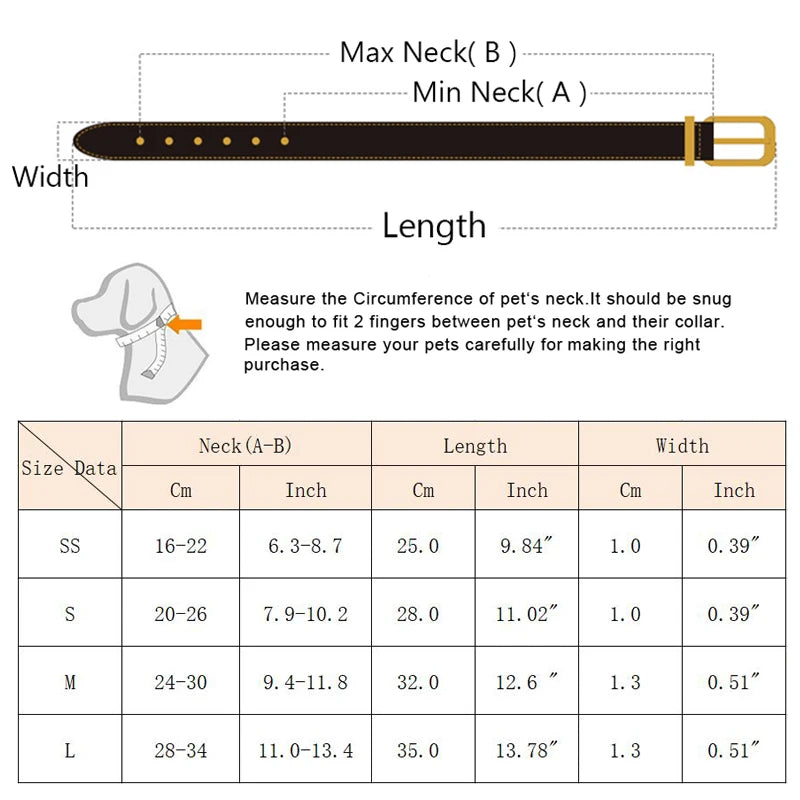 Pearl Rhinestone Pet Necklace Collar for Cats & Small Dogs